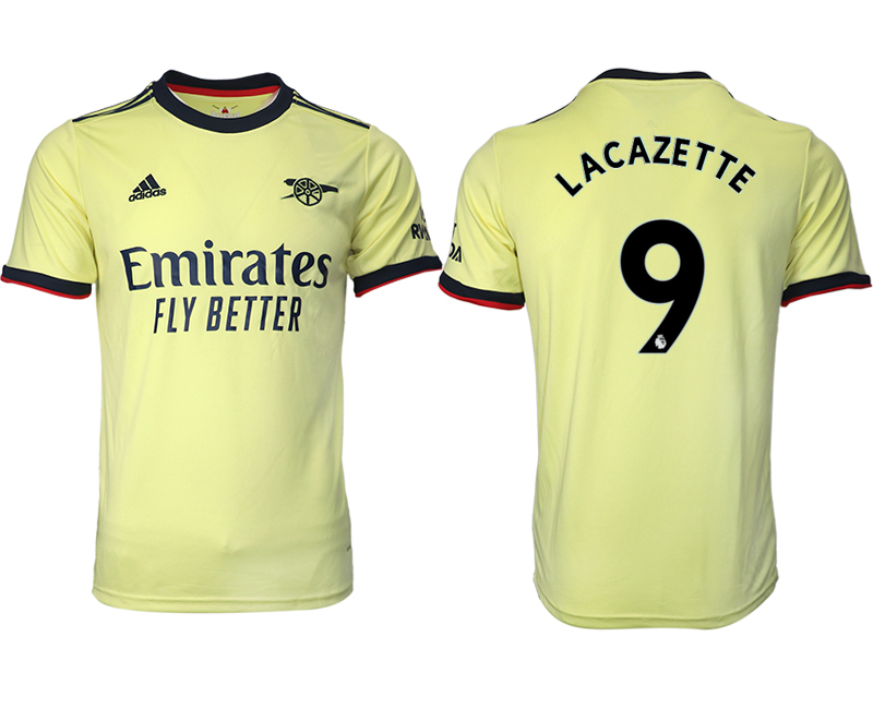 Men 2021-2022 Club Arsenal away aaa version green #9 Soccer Jersey->bayern munich jersey->Soccer Club Jersey